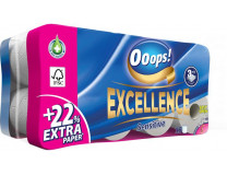 Toaletný papier, 3-vrstvový, malý kotúč, 16 kotúčov, OOOPS "Excellence"