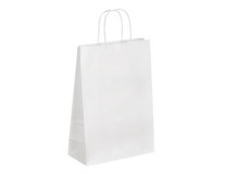 Darčeková taška, 22X10X30,5 cm, VIQUEL, biela