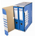 Archívny box, A4, 155 mm, kartón, DONAU, modrý