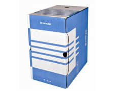 Archívny box, A4, 200 mm, kartón, DONAU, modrý