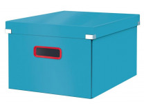 Škatuľa, veľkosť M, LEITZ "Cosy Click&Store", pokojná modrá