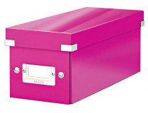 Škatuľa na CD, LEITZ "Click&Store", ružová