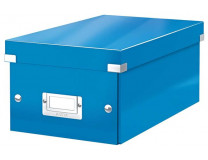 Škatuľa na DVD, LEITZ "Click&Store", modrá