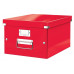 Škatuľa, A4, LEITZ "Click&Store", červená