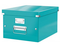 Škatuľa, rozmer A4, LEITZ "Click&Store", ľadovo modrá