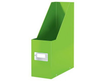 Zakladač, PP/kartón, 95 mm, LEITZ "Click&Store", zelená