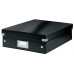Škatuľa, organizačná, rozmer M, LEITZ "Click&Store", čierna