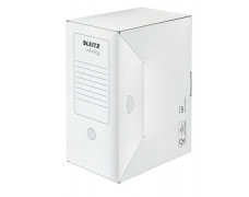 Archívny box, A4, 150 mm, recyklovaný kartón, LEITZ "Infinity", biely