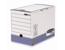 Archívny box, 200 mm, "BANKERS BOX® SYSTEM by FELLOWES®", modrý