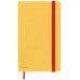 Záznamová kniha, A5, štvorčeková, 80 listov, tvrdá obálka, LEITZ "Cosy Soft Touch", teplá žltá