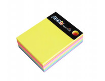 Samolepiaci poznámkový blok, 101x76 mm, 280 listov, STICK N "Magic Cube", neónové farby