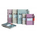 Špirálový zošit, A5, linajkový, 100 listov, PUKKA PAD "Metallic Project Book", mix farieb