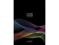 Zošit, A4, linajkový, 80 listov, SHKOLYARYK "Color scapes", rôzne vzory