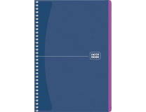 Špirálový zošit, A5, štvorčekový, 80 listov, SHKOLYARYK "Notebook",  mix