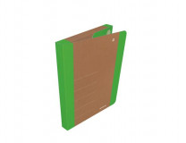Box na dokumenty, 30 mm, kartón, A4, DONAU "Life", neónovo zelená