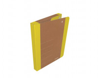 Box na dokumenty, 30 mm, kartón, A4, DONAU "Life", neónovo žltá
