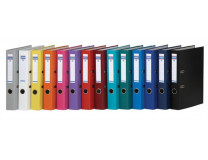 Pákový šanón, 50 mm, A4, PP/kartón, DONAU "Rainbow", bordový