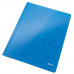 Rýchloviazač, laminovaný kartón, A4, LEITZ "Wow", modrá