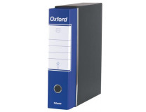 Pákový šanón s obalom, 80 mm, A4, karton, ESSELTE "Oxford", modrá