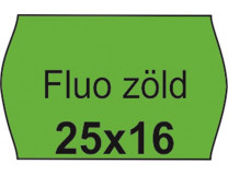 Cenové etikety, 25x16, FLUO zelená