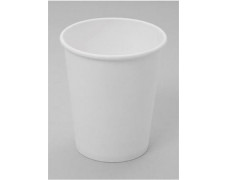Papierový pohár, 2,8 dl, 50 ks, biely