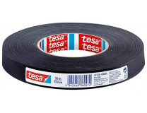 Lepiaca páska, spevnená textilom, 19 mm x 50 m, TESA "Extra Power", čierna