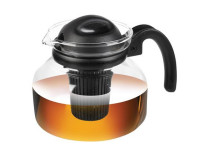 Teplovzdorná kanvica so sitkom, 1,5 l, "Teapot", mix farieb