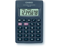 Kalkulačka, vrecková, 8 miestny displej, CASIO "HL-4T"