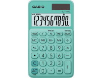 Vrecková kalkulačka, 10-miestna, CASIO "SL 310", zelená