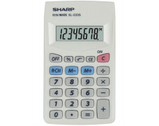 Kalkulačka, vrecková, 8 miestny displej, SHARP "EL-233S"