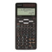 Kalkulačka, vedecká, 640 funkcií, SHARP "EL-W506TGY", sivá/čierna