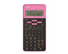 Kalkulačka, vedecká, 273 funkcií, SHARP "EL-531", pink
