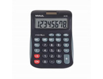 Kalkulačka, stolová, 8 miestny displej, MAUL "MJ 550", čierna-sivá
