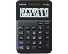 Kalkulačka, stolová, 10 miestny displej, CASIO "MS-10 F", čierna