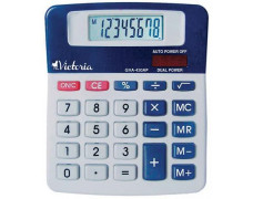 Kalkulačka, stolová, 8 miestny displej, VICTORIA OFFICE "GVA-430AP"