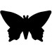 Ozdobná dierovačka, 25 mm, motýľ