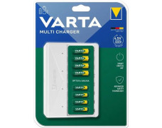 Nabíjačka batérií, AA/AAA, 8 miest, bez batérií, VARTA "Multi"