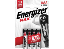 Batérie, AAA mikrotužková, 4 ks, ENERGIZER "Max"