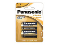 Batéria, C baby, 2 ks, PANASONIC "Alkaline power"