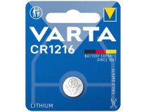 Gombíková batéria, CR1216, 1 ks, VARTA