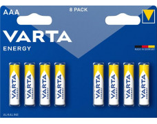 Batéria, AAA mikro, 8 ks, VARTA "Energy"