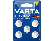 Gombíková batéria, CR2032, 5 ks, VARTA