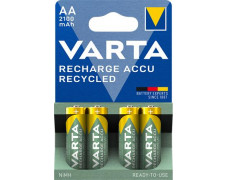 Nabíjateľná batéria, AA, tužková, recyklovaná, 4x2100 mAh, VARTA