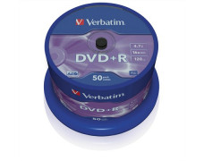 DVD+R disk, AZO, 4,7GB, 16x, 50 ks, cake box, VERBATIM