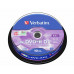 DVD+R disk, dvojvrstvový, 8,5GB, 8x, 10 ks, cake box, VERBATIM "Double Layer"