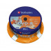 DVD-R disk, potlačiteľný, matný, ID, 4,7GB, 16x, 25 ks, cake box, VERBATIM