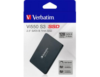 SSD (vnútorná  pamäť), 128GB, SATA 3, 430/560MB/s, VERBATIM "Vi550"