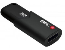 USB kľúč, 128GB, USB 3.2, so šifrovaním, EMTEC "B120 Click Secure"