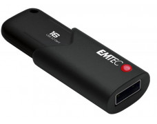 USB kľúč, 16GB, USB 3.2, so šifrovaním, EMTEC "B120 Click Secure"
