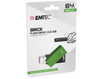USB kľúč, 64GB, USB 2.0, EMTEC "C350 Brick", zelená